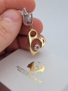 Pendientes de oro de 14k ★ https://zlotychlopak.pl/es/ ★ Oro fino 585 333 ¡Barato!