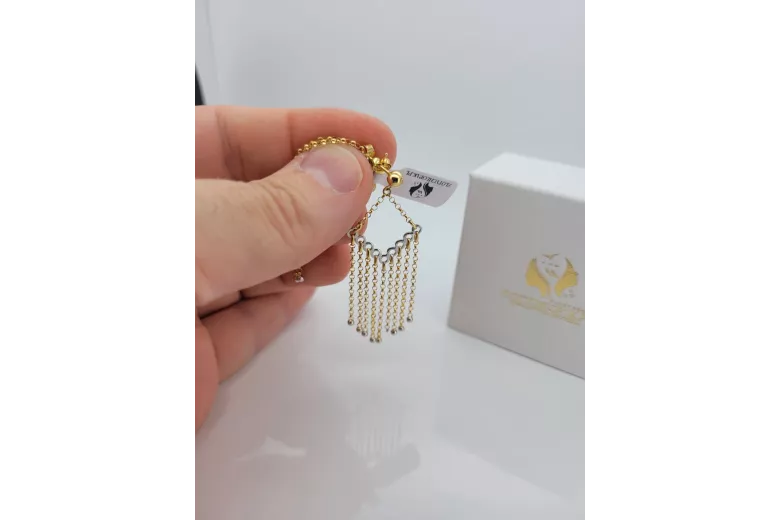 Золоті сережки 14k ★ https://zlotychlopak.pl/uk/ ★ Чисте золото 585 333 Дешево!