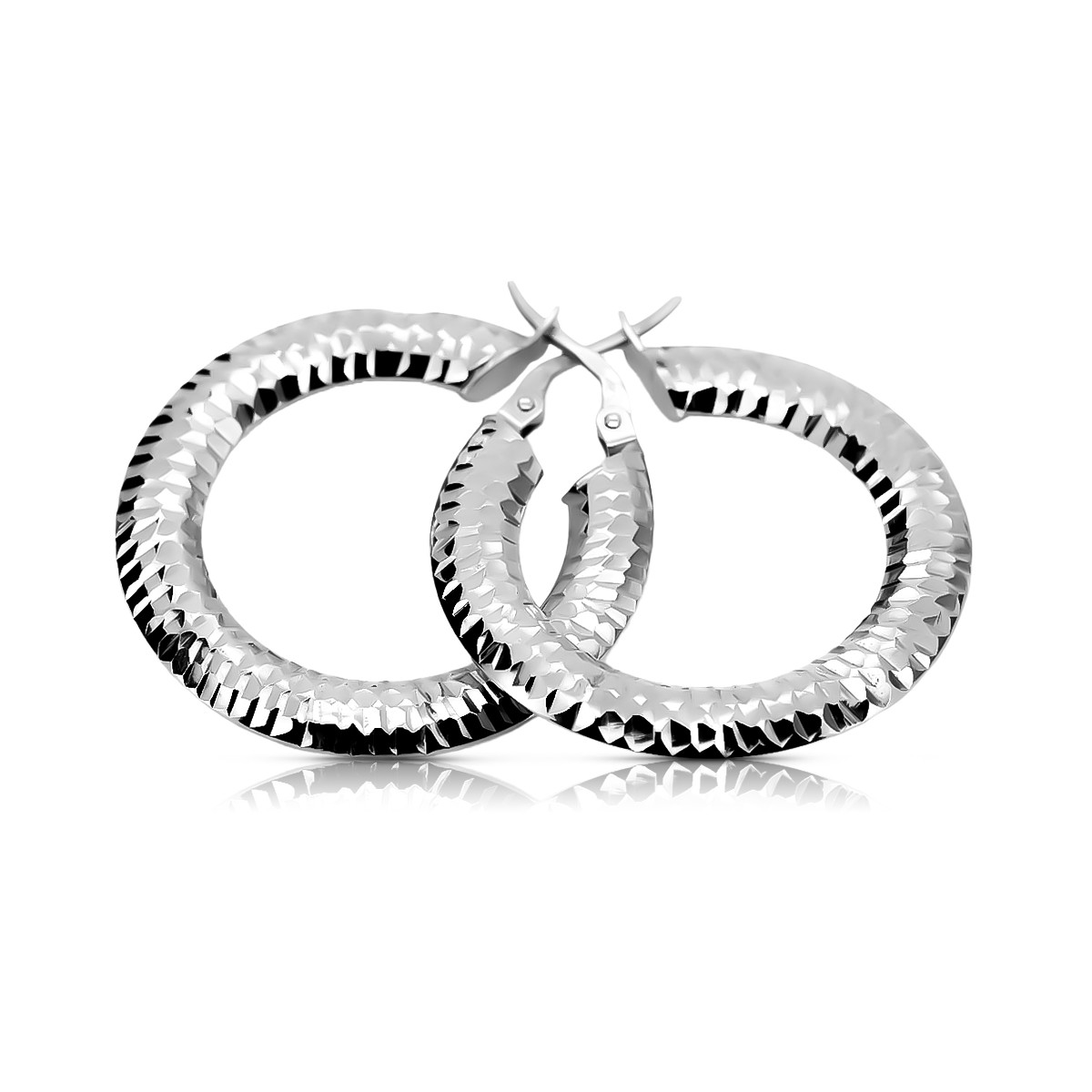 Boucles d'oreilles en or 14 carats ★ https://zlotychlopak.pl/fr/ ★ Or fin 585 333 Pas cher !