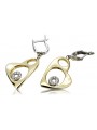 Boucles d'oreilles en or 14 carats ★ https://zlotychlopak.pl/fr/ ★ Or fin 585 333 Pas cher !