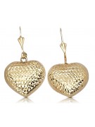 Gold earrings ★ zlotychlopak.pl ★ Gold sample 585 333 Low price!