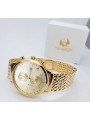 Reloj de oro 14k 585 con pulsera Geneve mw005ydy&mbw013y