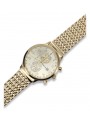 Reloj de oro 14k 585 con pulsera Geneve mw005ydy&mbw013y