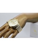 Yellow 14k 585 gold men's watch Geneve mw005ydy&mbw013yo