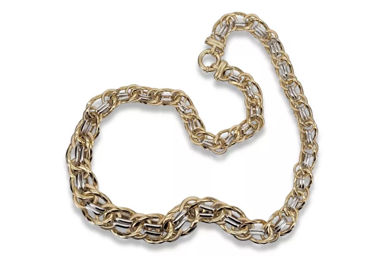 Yellow rose gold chain ★ russiangold.com ★ Gold 585 333 Low price