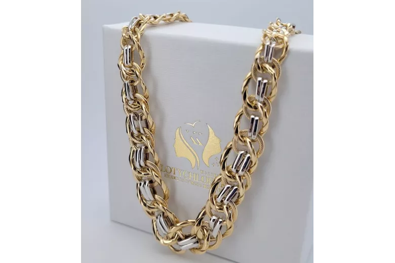 Yellow rose gold chain ★ russiangold.com ★ Gold 585 333 Low price