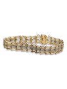 russischen Armbands 14K 585 mit rotem Gold VB004