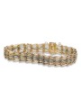 russischen Armbands 14K 585 mit rotem Gold VB004