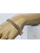 brazalete ruso 14K 585 con oro rojo VB004