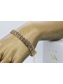 russischen Armbands 14K 585 mit rotem Gold VB004