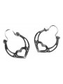 silver 925  Vintage earrings ven024s