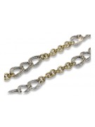 Bracelet en or jaune italien 14k 585 cb073