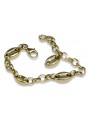 Bracelet rose russe (jaune italien) or cb106