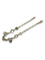 Amarillo italiano 14k 585 oro charms pulsera cb112yw