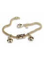 Vintage rose (Italian yellow) gold  bracelet cb115