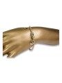 Vintage rose (Italian yellow) gold  bracelet cb115