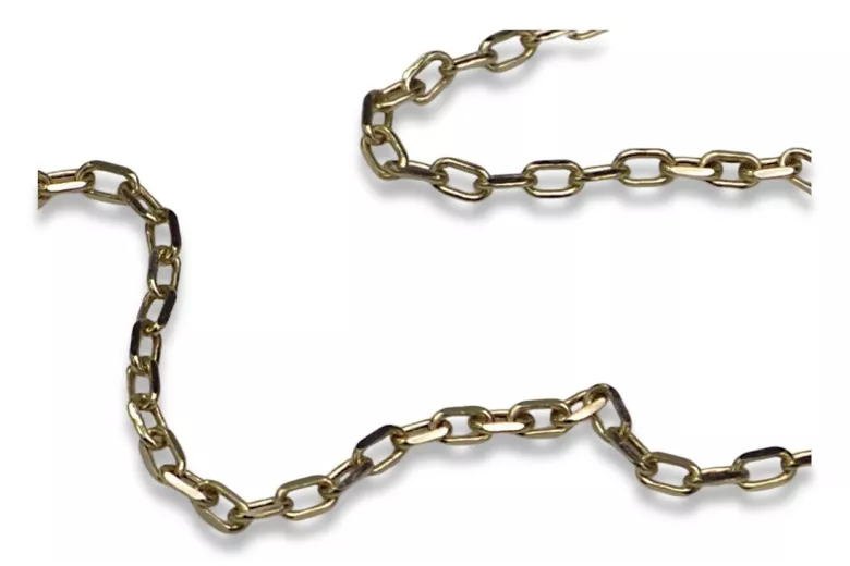 Yellow rose gold chain ★ russiangold.com ★ Gold 585 333 Low price