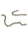 Yellow rose gold chain ★ russiangold.com ★ Gold 585 333 Low price