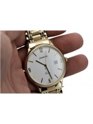 Gold men's watch Geneve ★ zlotychlopak.pl ★ Gold purity 585 333 Low Price!