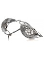 Boucles d’oreilles vintage argent russe 925 soviétique ven023s