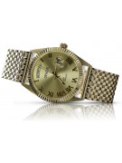 Reloj de oro para hombre Geneve ★ https://zlotychlopak.pl/es/ ★ Pureza del oro 585 333 ¡Precio bajo!