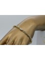 Bracelet en or jaune 14 carats ★ https://zlotychlopak.pl/fr/ ★ Or 585 333 Pas cher