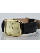 Gold men's watch Geneve ★ zlotychlopak.pl ★ Gold purity 585 333 Low Price!