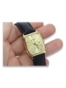 Italienische 14k gold Gelb Herrenuhr Geneve mw002y