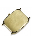 Gold men's watch Geneve ★ zlotychlopak.pl ★ Gold purity 585 333 Low Price!