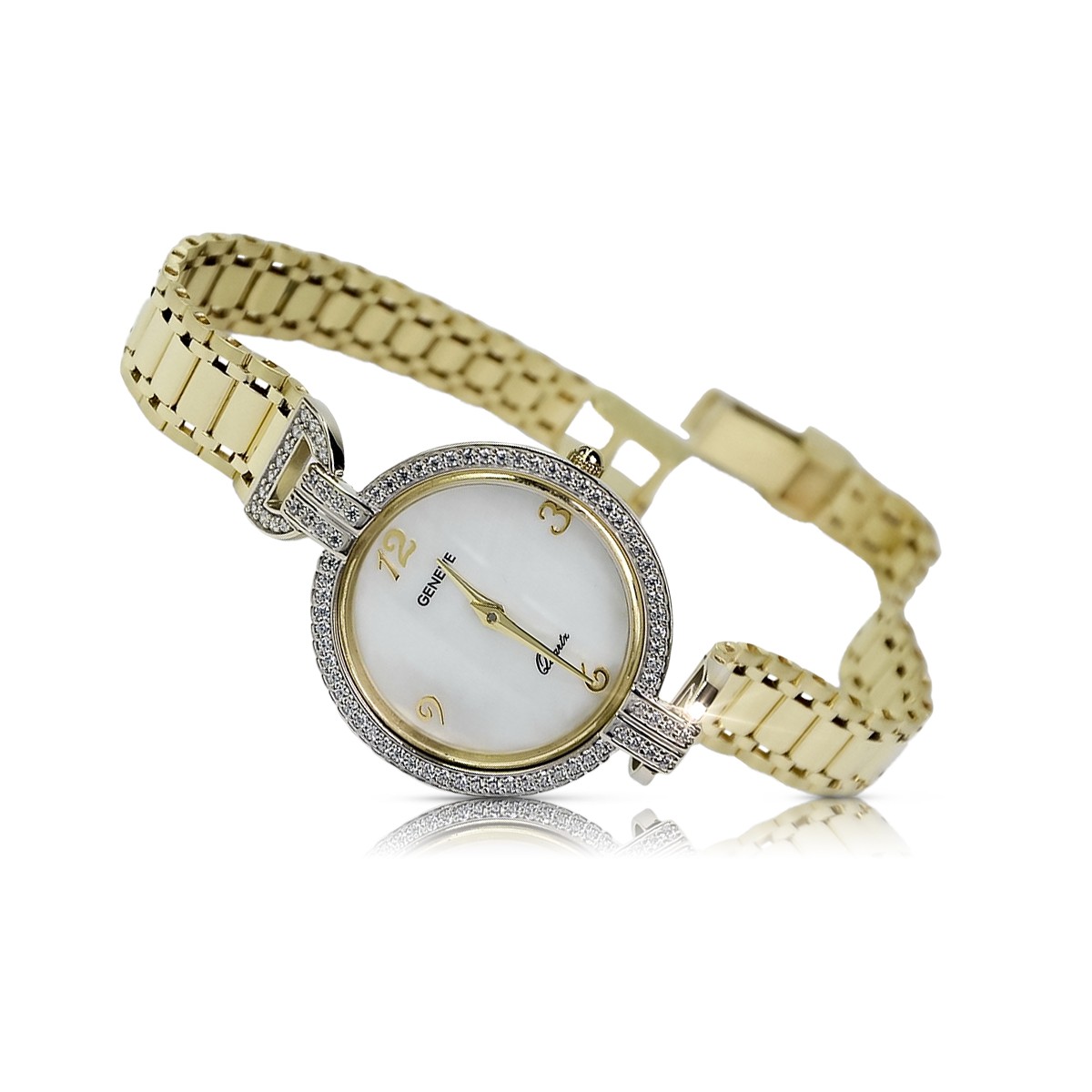 Reloj ★ de oro para damas zlotychlopak.pl Pureza de oro 585 333 ¡★ Precio bajo!