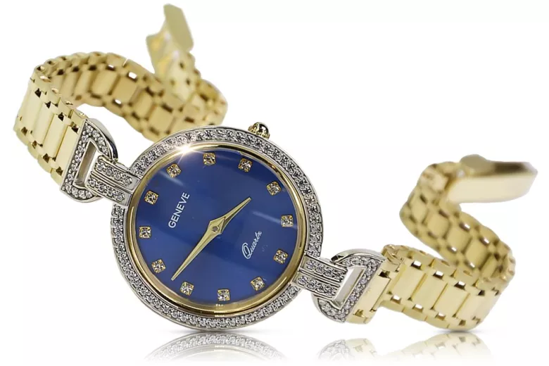 Montre ★ dame en or zlotychlopak.pl ★ Pureté d’or 585 333 Prix bas!