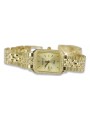 Goldene Herrenuhr Geneve ★ zlotychlopak.pl ★ Gold Reinheit 585 333 Niedriger Preis!