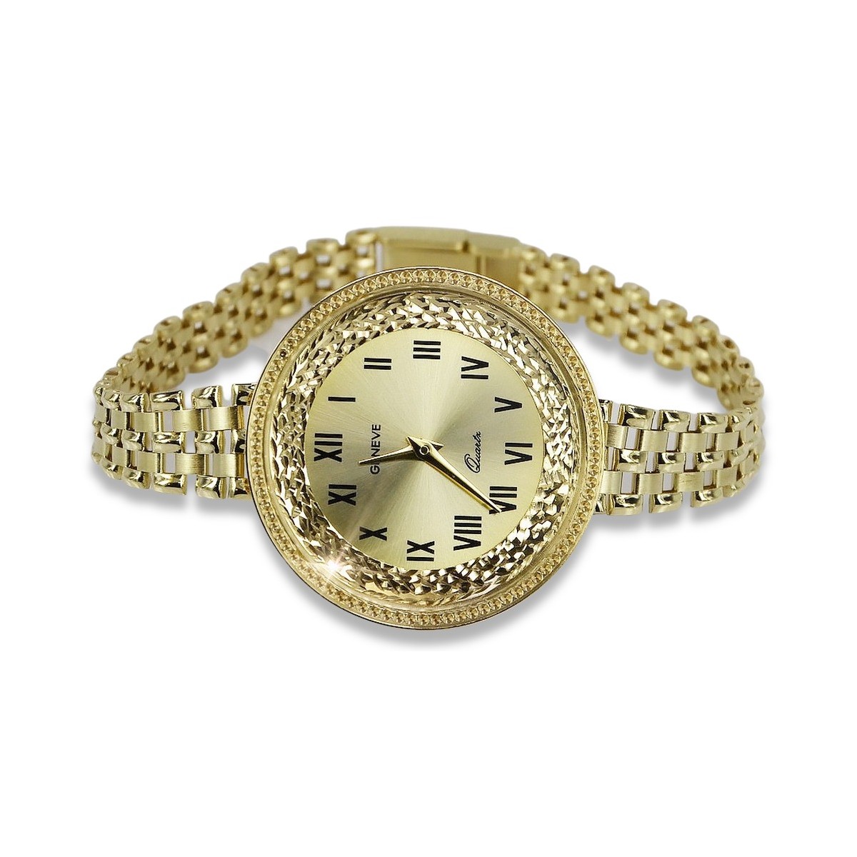 Gold ladies watch ★ zlotychlopak.pl ★ Gold purity 585 333 Low price!