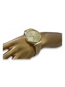 Мъжки часовник 14k 585 злато с гривна Geneve mw017y&mbw018y