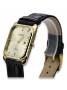 Gelb 14k Herrenuhr Geneve mw001y