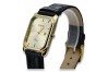 Yellow 14k gold 585 men's watch Geneve mw001y