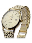 reloj Atlantic de oro 14k 585 con pulsera para hombre mw003y&mbw013y