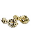 Gold earrings ★ zlotychlopak.pl ★ Gold sample 585 333 Low price!