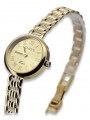 Belle montre pour femme en or 14 carats Geneve lw038y