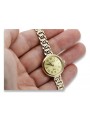 Belle montre pour femme en or 14 carats Geneve lw038y