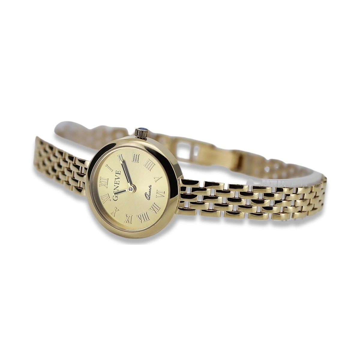 Gold ladies watch ★ zlotychlopak.pl ★ Gold purity 585 333 Low price!