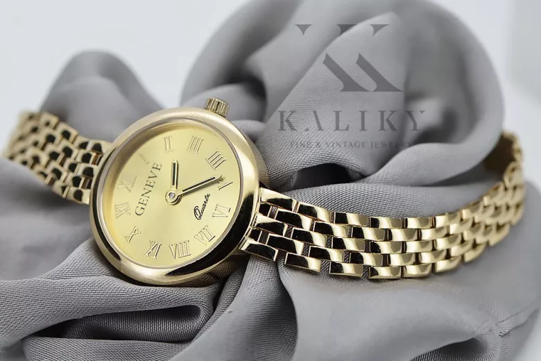 Gold ladies watch ★ zlotychlopak.pl ★ Gold purity 585 333 Low price!