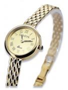 Hermoso reloj de mujer de oro de 14k Geneve lw048y