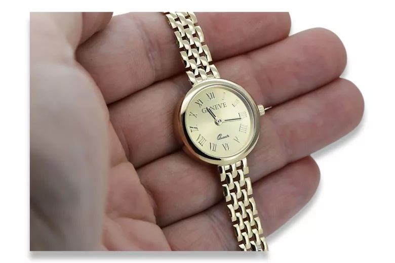 Gold ladies watch ★ zlotychlopak.pl ★ Gold purity 585 333 Low price!