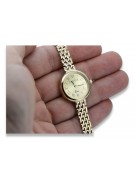 Belle montre pour femme en or 14 carats Geneve lw048y