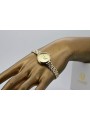 Belle montre pour femme en or 14 carats Geneve lw048y