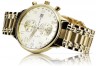 Montre Homme en or jaune 14 carats Montre-bracelet geneve mw005ydy&mbw012y