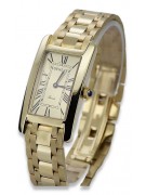 Gelbe 14-karätige Gold-Herrenuhr Geneve mw089y