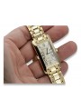 Yellow 14k gold men's watch Geneve mw089y