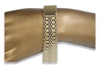 Pulsera ★ de reloj de oro rosa amarillo russiangold.com ★ Oro 585 333 Precio bajo